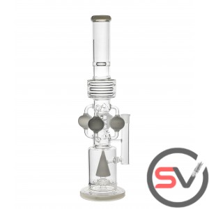 FOUR SPHERES CONE PERCULATOR WATER PIPE 21inch